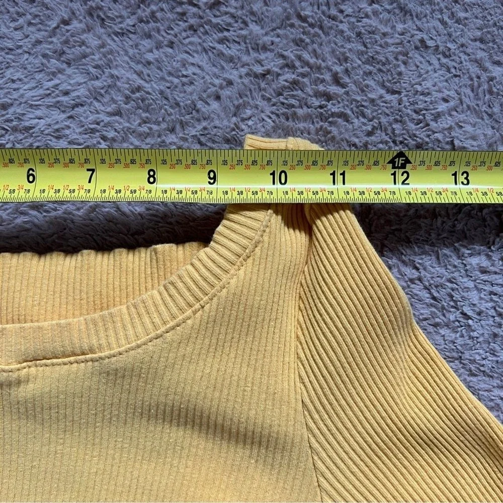 Free‎ People Beach Happy Hour Ribbed Mini Dress Summer Preppy Minimalist Size S